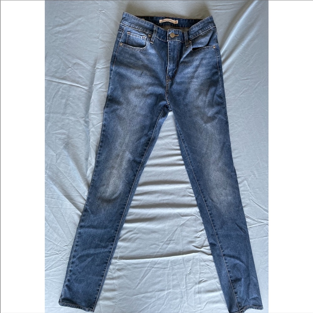 721 High Rise Skinny Levi Medium Wash 28